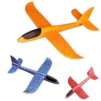 Ročno Začetek Metanje Jadralno Letalo Inercialni Pene EPP Letalo Igrača za Otroke Letalo Model na Prostem Igrače za otroke 48 cm Velika velikost Slike 2