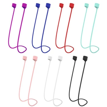 Silikonski Slušalke Trak TWS Vrv -Anti-izgubil Slušalke Niz Kabel, Držalo za Kabel Za Brezžične Bluetooth Slušalke