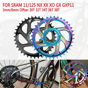 SRAM GXP ročice zobnik za gorsko kolesarjenje, izposoja zobnik 32T / 34T / 36T / 38T / 40T, GXP XX1 X9 XO X01 gx11 Orel NX zobnik Slike 2