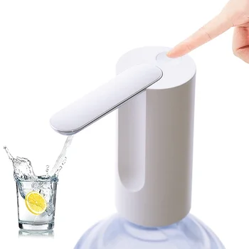 Steklenica za vodo Črpalka Zložljive Vodna Črpalka USB Samodejno Razpršilnik Črpalka Gumb Nadzor Prenosni Električni Razpršilnik Vode Doma Pripomočke