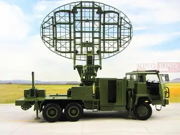 Steyr spremenjen Meterwave radar modelu vozila JY-27 radar vozila Steyr tovornjak model 1/30 za Kitajske Vojske PLA Slike 2