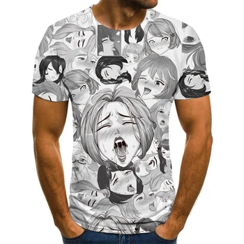 T-shirt poletje 2020 anime vrh kratek rokav modni t-shirt hip hop kratek rokav zabavno priložnostne t-shirt za moške in ženske