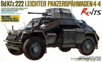 TAMIYA MODEL 1/35 OBSEGA vojaške modeli #35270 nemški Oklepni Avto Sd.Kfz.222 Posebna Izdaja plastični model komplet