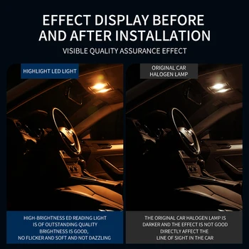 TXWD Canbus LED Notranja Luč Za Fiat Panda 2 3 II III 169 319 312 2003-2018 Vozila Pribor Zemljevid Dome Trunk Žarnice Kit Slike 2