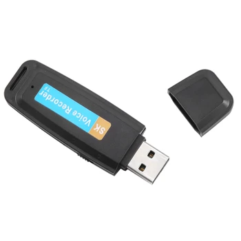 U-Disk, Digital Audio Snemalnik Pero Polnilnik USB Flash Drive, do 32GB Mini SD TF Visoke Kakovosti