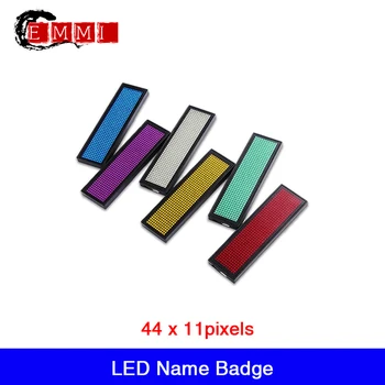 USB Polnilne Electronical Smart Programabilni Ime LED Značko 15 Prikaz Jezikov LED Prijavite Rdeča/Modra/Rumena/Bela/Zelena Barva Slike 2