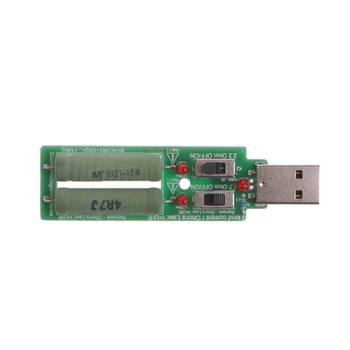 USB Tester Nastavljiv 3 Trenutno 5V Odpornost Tester Upor Elektronski Obremenitvi w/Stikalo Koristno Visoke Kakovosti Slike 2