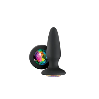 Velika perilo silikonske analne kroglice butt plug mavrica nakit vstavitev vaginalne gay sex igrača za moške, ženske Slike 2
