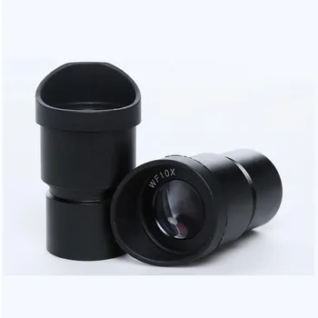 Visoka Kakovost WF5X WF10X WF15X WF20X Okularja Stereo Mikroskop Okular širokokotni Objektiv z Oči, ki so Varovala brezplačna dostava Slike 2