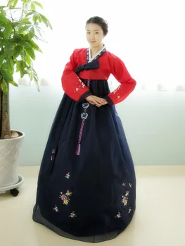 Vrh Prodajo Žensk Hanbok Obleko Po Meri Narejene Tradicionalni Korejski Hanbok Narodne Noše Hallowen Cosplay Darila