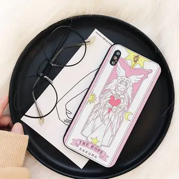 Yinuoda Card Captor Sakuras Anime Primeru Telefon za iPhone 11 12 13 mini pro XS MAX 8 7 6 6S Plus X 5S SE 2020 XR primeru Slike 2