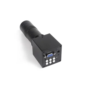 YIZHAN 4MP 1080P Telefon PCB Spajkanje Popravila Lab Industrijske Video Kamera Mikroskop +180 x Zoom Objektiv + LED Luči VGA Izhod Slike 2