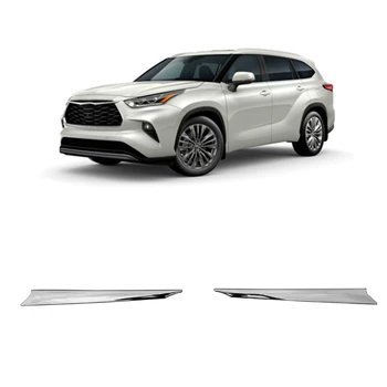 Za Toyota Highlander 2020 2021 ABS Chrome Zadaj Rep Trunk Lid Oblikovanje Kritje Trim Okvir Slike 2