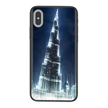 Za Xiaomi Mi11 M10 Mi10I Mi10S Mi10T Mi9 CC9 Note10 Poco F3 X3 Lite Pro Ultra NFC Vse Burj Khalifa Stolp Stavbe Dubaj