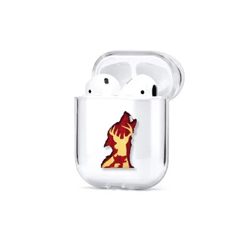 Čarobno Style Slušalke Primeru Za AirPods Primeru Bluetooth Slušalke Pregleden Težko PC Cover Za Apple Air Stroki 3 Pro Funda Capa Slike 2