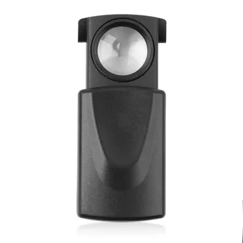 1pc Mini Žep 30x21mm Black Mikroskopom LED krat oči Nakit Loupe Potegnite Vrste Nakita Lupa z LED Luči Nakit Loupe
