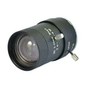 5-50mm CS Mount HD z Ročnim Ostrenjem Kotno-Osrednja CCTV Objektiv F1.6 Zaslonke za CCTV Kamere