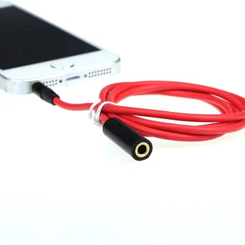 AUX Kabel Podaljšek Stereo Audio izhod za Slušalke Moški-Ženski Kabel Podaljšek 4 3,5 mm 4-polnim Standard Pametne Naprave Snop 1 CE