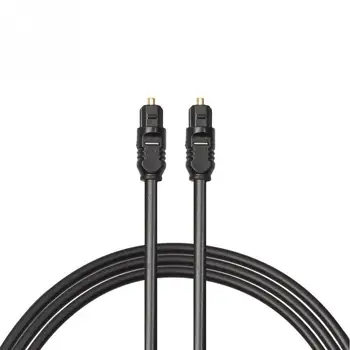Digitalni Optični Audio Kabel Toslink pozlačeni 1m 1,5 m, 2 m 3/5m 10 m 15m 20m, SPDIF MD DVD Zlato Oklopljen Kabel Visoke Kakovosti