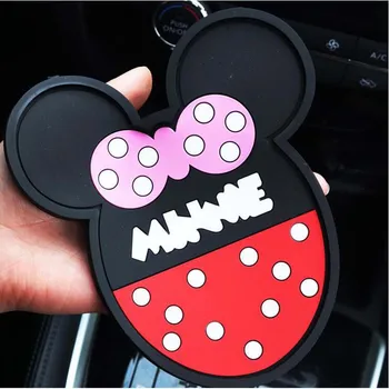 Disney Anime Lutka Igrače Mickey&Minnie Mouse Risanka Tresenje Glave Model Lutka Mickey Miške Minnie Avto Deco Auto Dodatki Otroci Igrače