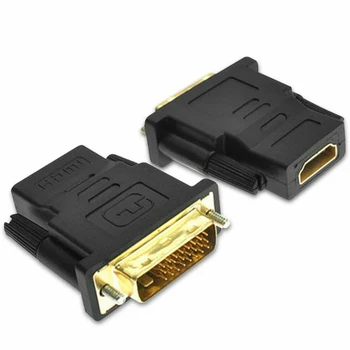 DVI 24+1 Za Napajalnik, Kable, Prekrita Čep Moški-Ženska HDMI je združljiv S Kablom DVI Pretvornik 1080P Za HDTV Monitor Projektor