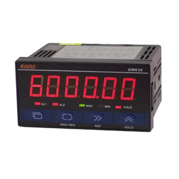 GW636 Multi-function Impulz Meter / Counter / Tahometer / Žična Hitrost Meter / Frekvenca Meter / Časovni Interval Merjenja