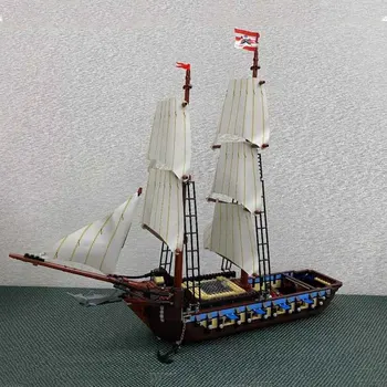 Ideje creatoring Klasične Ladje Model Moc Modularna Gradnja Bloki, Opeke figuric Izobraževalne Otroci, Otroci, Dekleta Igrače
