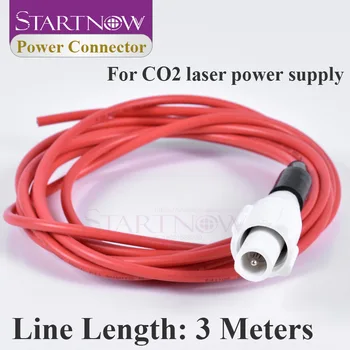 Laser Napajanja Priključek Tok Visoke Napetosti Vtičnice Vtičnice Električne Žice PSU Kabel 3M Za CO2 Rezanje Graviranje stroj
