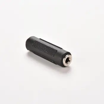 Mini 3,5 mm Ženski Ženski F/F Jack Stereo Audio Adapter Pretvornik Spojnik za Zvok Spojnik Napajalnika Kovinski Priključek Slike 2