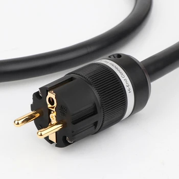 Monosaudio P901 več Hi-OFC bakra EUR napajalni kabel, čistega bakra Schuko Standard AC oskrbe žice Evropske napajalne Kable Slike 2
