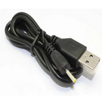 USB 2.0 A Moški 2.5x0.7mm Moški moški DC Vtič Tablet Polnjenje polnilnik, Kabel usb 5V 2A 2,5 mm*0.7 mm