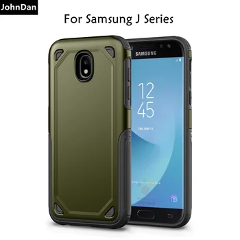 Za Samsung Galaxy J4 J6 J8 J2 Pro 2018 PC + TPU 2 v 1 Anti Šok Vpliva Oklep Ohišje Za Samsung Galaxy J5 J3 J7 Pro 2017 Pokrov Slike 2